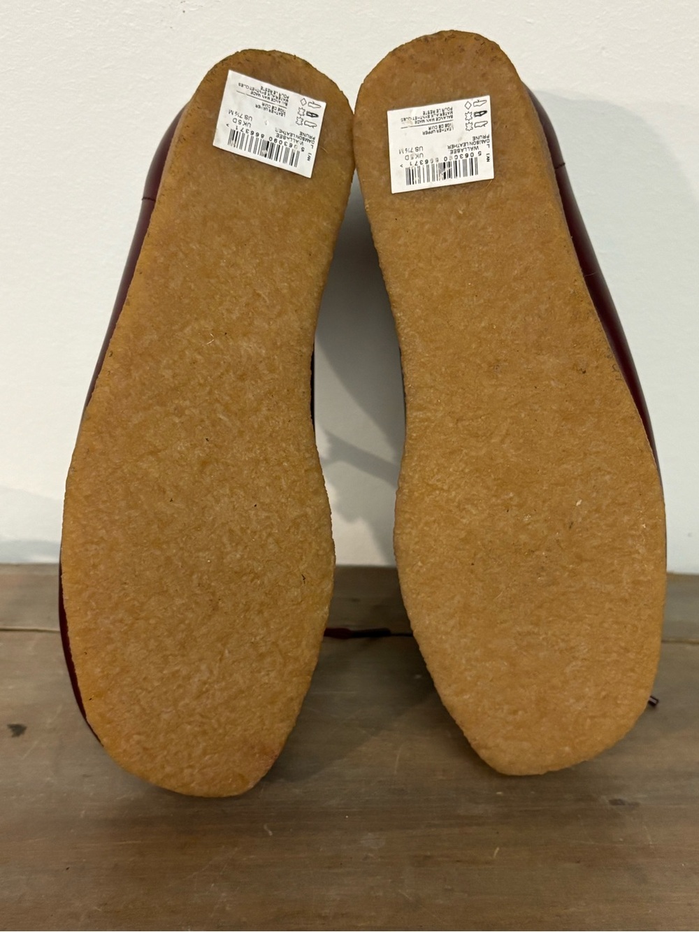 NWOT Clarks Originals Wallabee Womens 7.5 - Picture 6 of 6